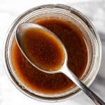 A spoonful of sweetgreen balsamic vinaigrette.