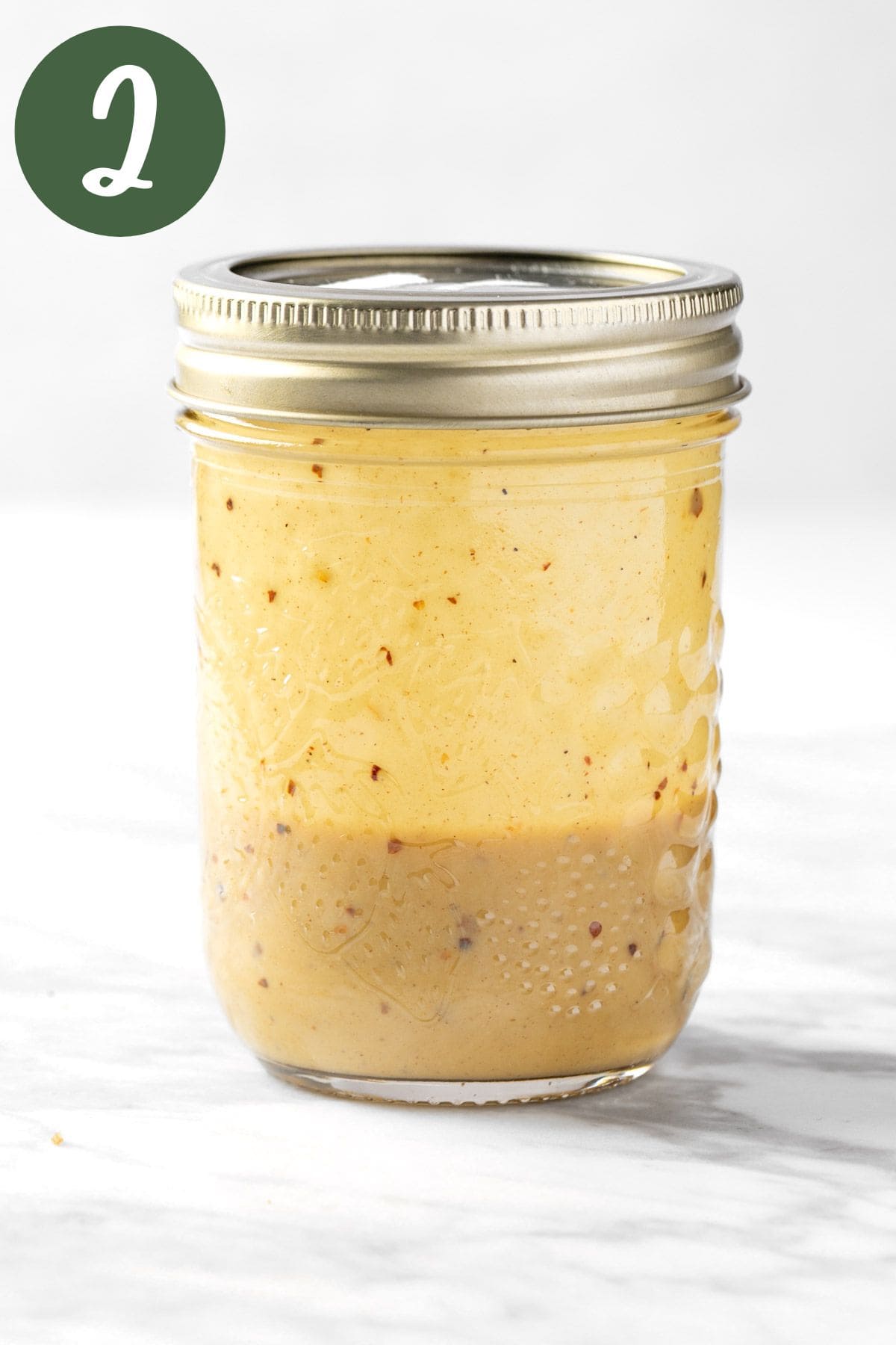 A process photo illustrating step 2.