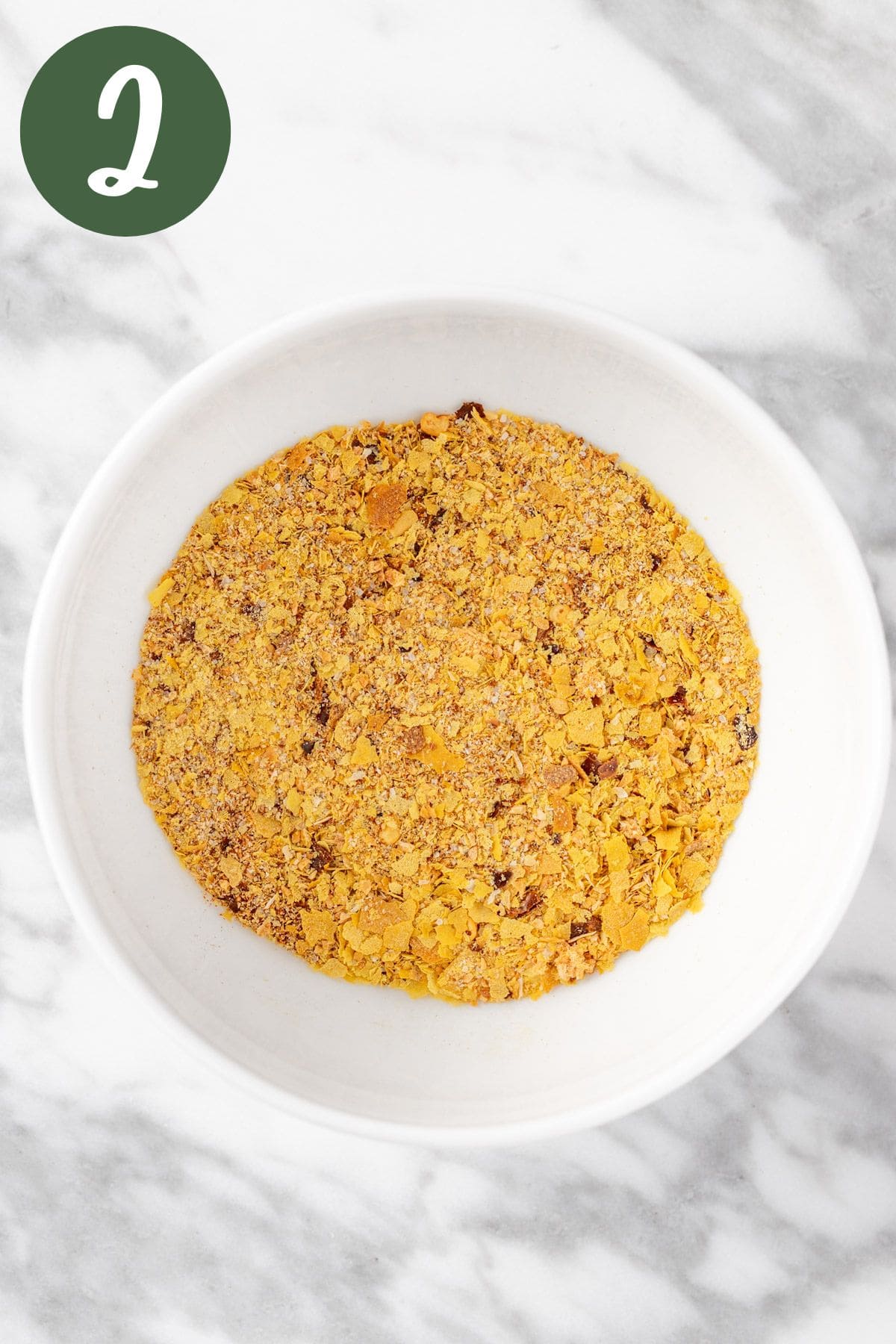 A process photo illustrating step 2.